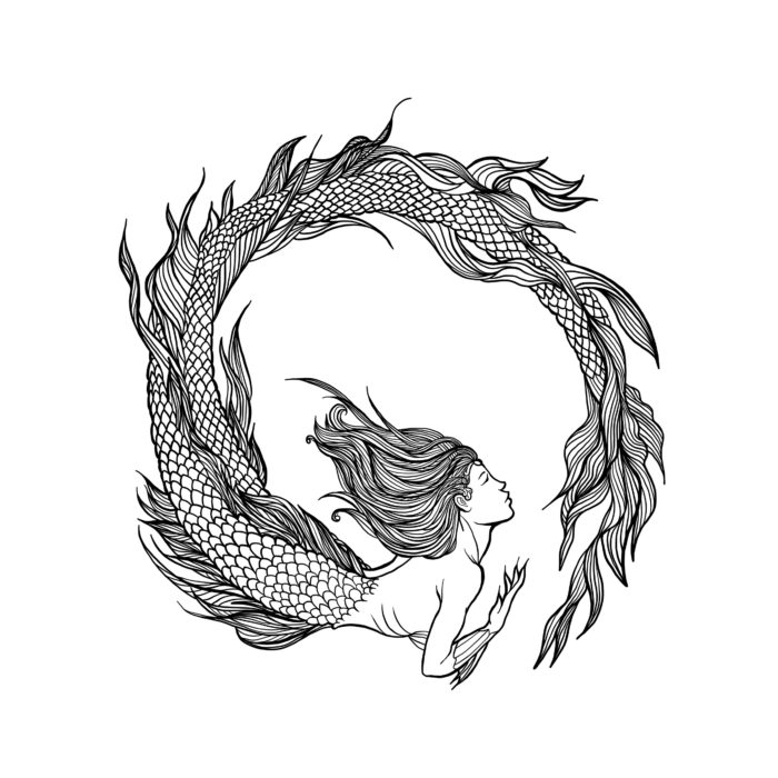 Meerjungfrau - Tauch T-Shirt